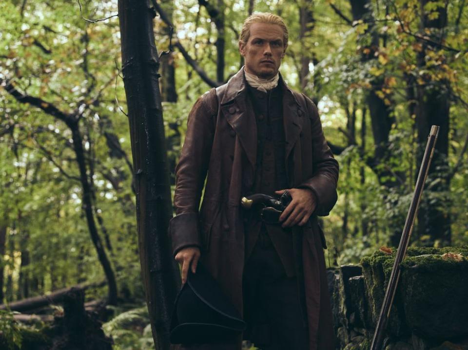 Sam Heughan in season seven