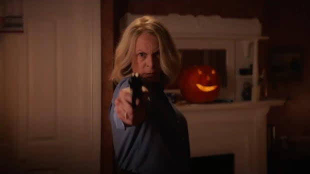 Jamie Lee Curtis as Laurie Strode in "Halloween Ends"<p>Universal Pictures</p>