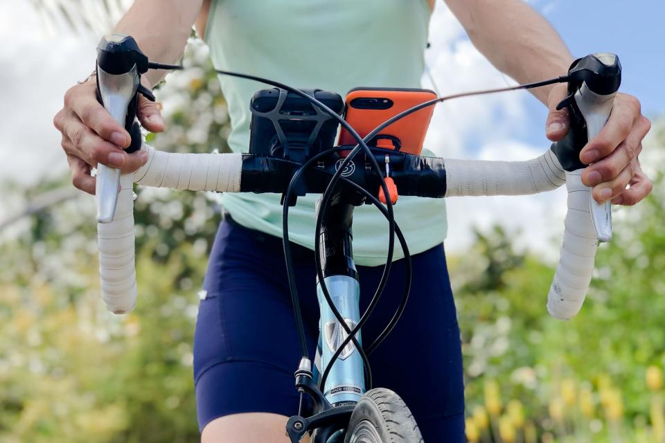 Bike phone mount