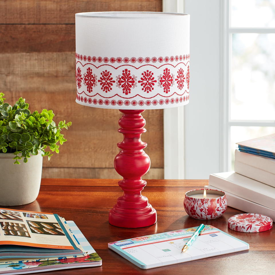 <p><a href="https://go.redirectingat.com?id=74968X1596630&url=https%3A%2F%2Fwww.walmart.com%2Fip%2FThe-Pioneer-Woman-Turned-Table-Lamp-with-White-Eyelet-Linen-Shade-Red%2F419161808&sref=https%3A%2F%2Fwww.thepioneerwoman.com%2Fholidays-celebrations%2Fg43726344%2Fpatriotic-decorations%2F" rel="nofollow noopener" target="_blank" data-ylk="slk:Shop Now;elm:context_link;itc:0;sec:content-canvas" class="link ">Shop Now</a></p><p>The Pioneer Woman Turned Table Lamp with White Eyelet Linen Shade</p><p>walmart.com</p><p>$39.99</p><span class="copyright">Walmart</span>