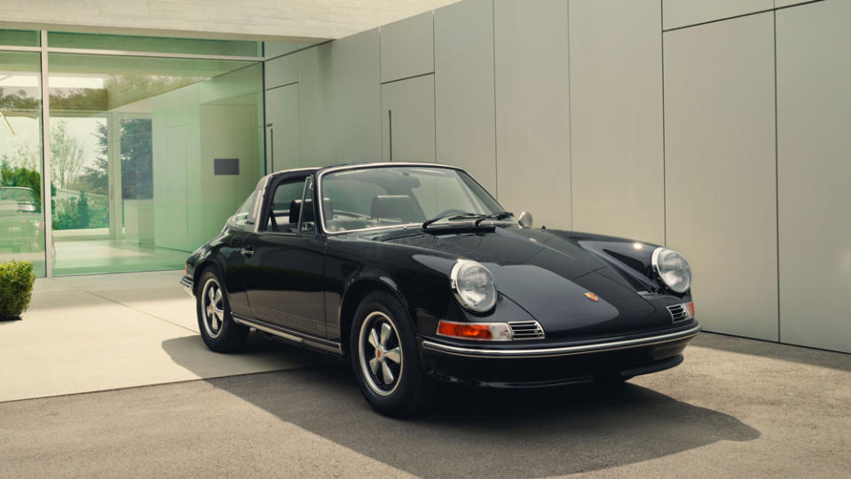 This one-off 1972 Porsche 911 S 2.4 has finished a two-year restoration by Porsche Classic. - Credit: Photo: Courtesy of Porsche Design.