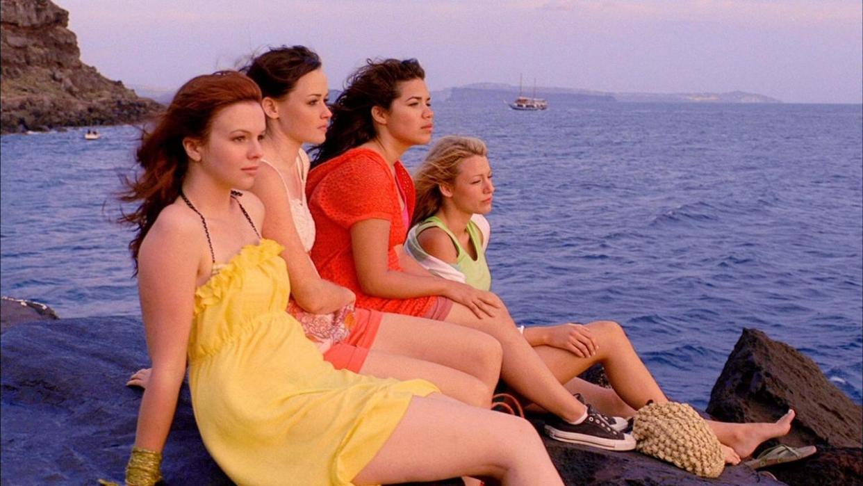  Amber Tamblyn, Alexis Bledel, America ferrera and Blake Lively in Sisterhood of the Traveling Pants 2. 