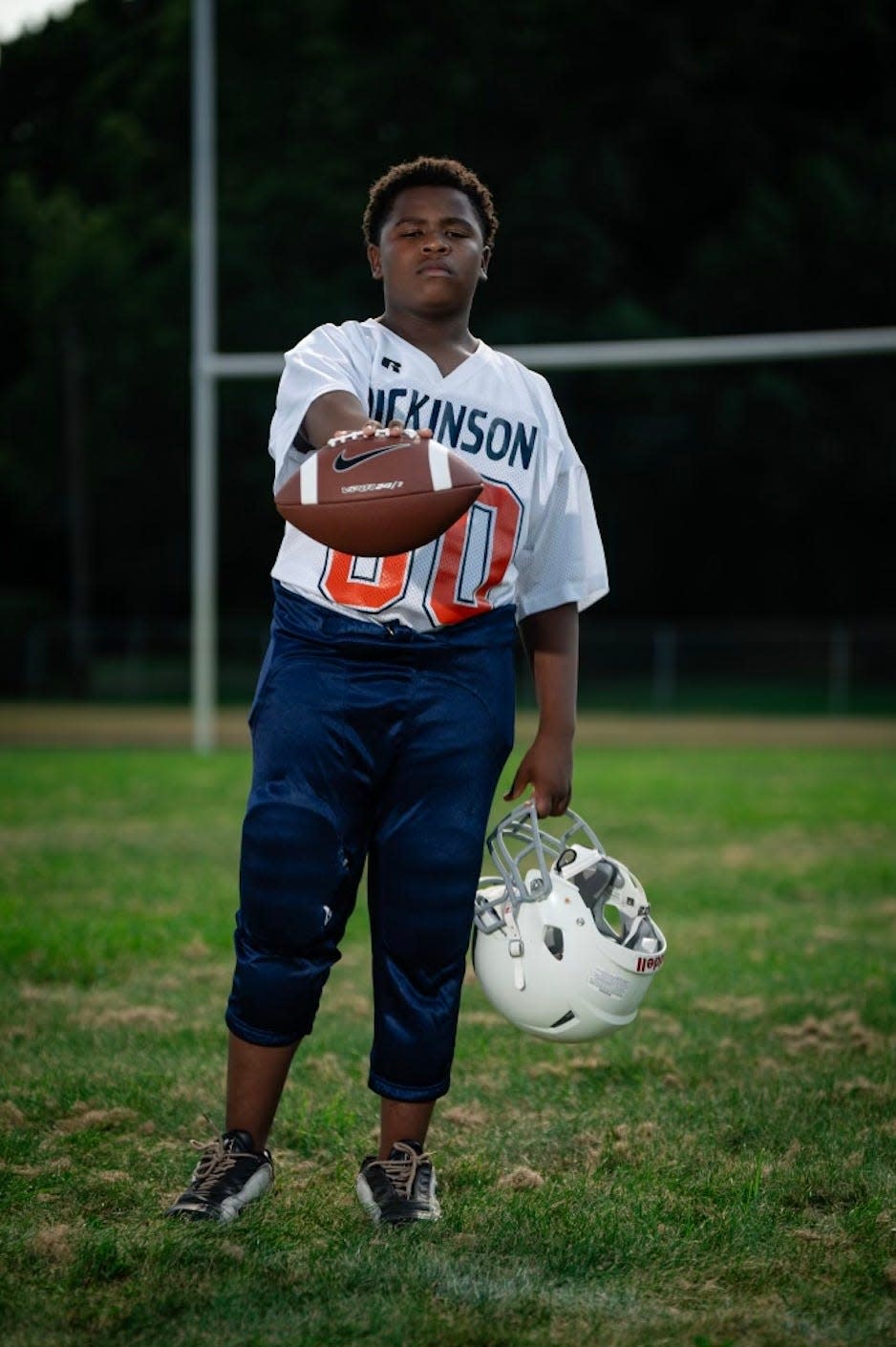 Josiah Small had just turned 12 and entered the 6th grade at Dickinson Fine Arts Academy when he was shot and killed in South Bend on Oct. 27, 2023. A stocky boy with nimble feet, Josiah was a lineman on Dickinson's football team and a strong wrestler.