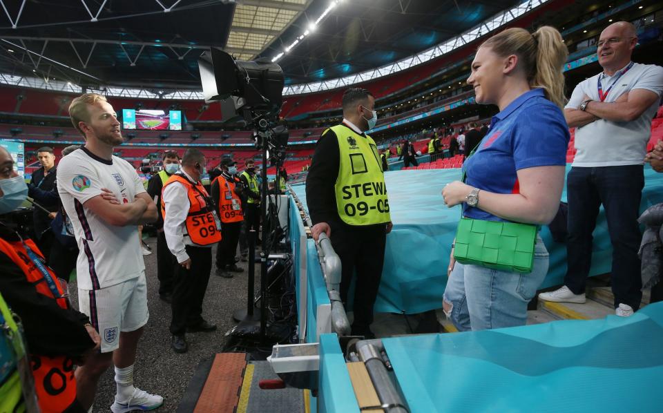 Harry Kane - England players allowed to see their families as Southgate remains relaxed - Alex Morton/Getty Images