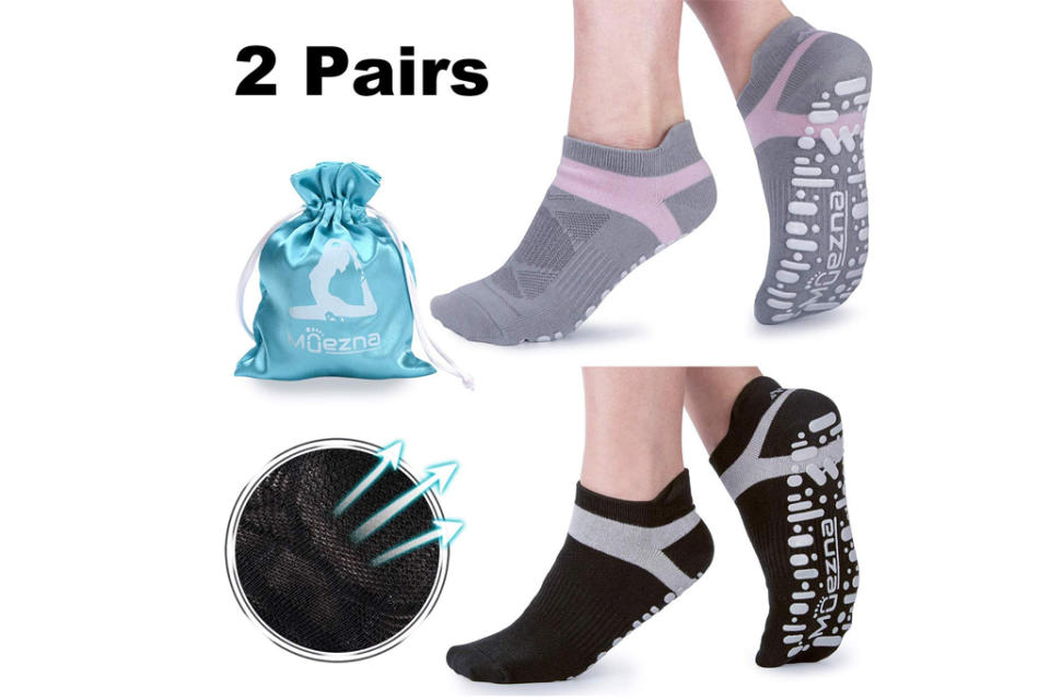 muezna womens yoga socks