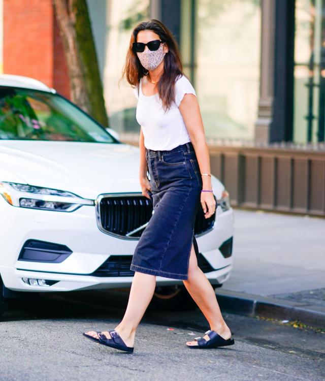 6 Birkenstock Outfits Inspired by the Likes of Katie Holmes