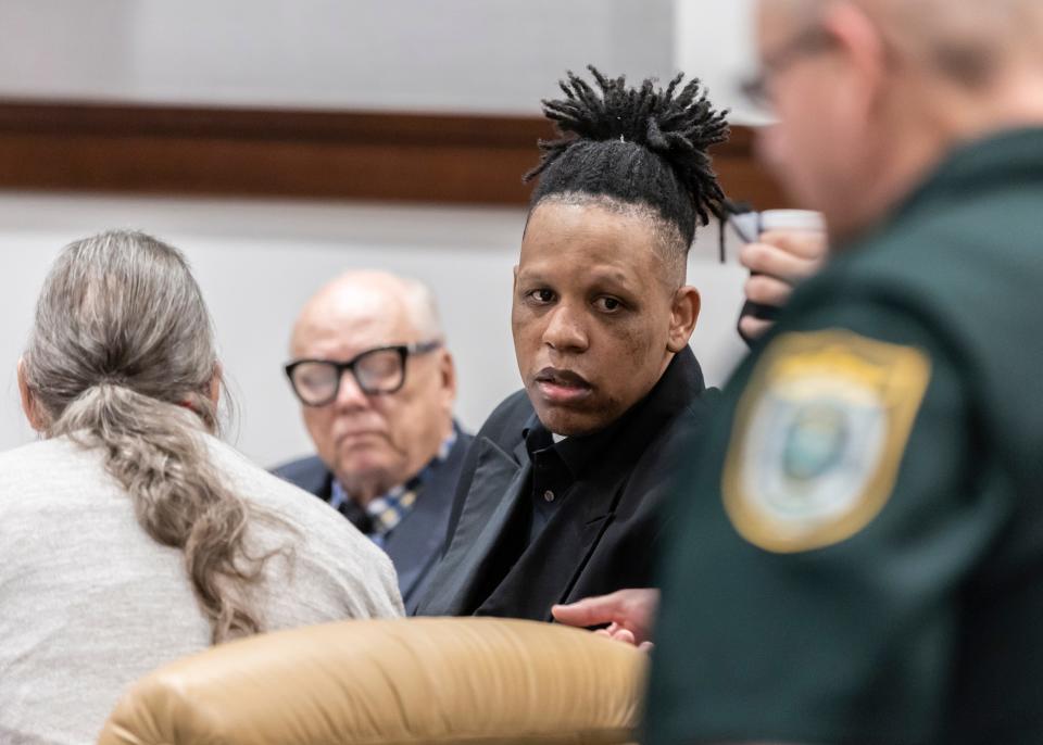 Andre Bivins appeared in court Tuesday, July 19, 2022 to face a second-degree murder charge in the shooting of Edward Ross.