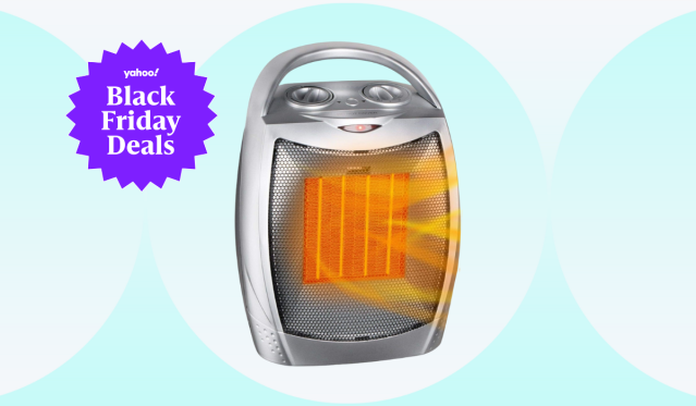  BLACK+DECKER Portable Space Heater, 1500W Small Space