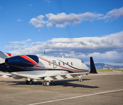 First Gogo Galileo HDX installation complete on a Bombardier Challenger 300 and flight testing underway. (PRNewsfoto/Gogo Business Aviation)