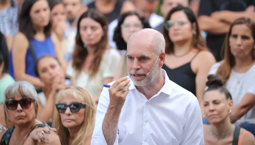 Larreta optó por una 