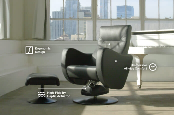 La chaise D-BOX VIBE est le meilleur siège pour profiter d&rsquo;expériences immersives hyperréalistes, Hifirama