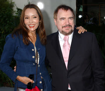 Barbara Carrera and Brian Cox at the Hollywood premiere of Universal Pictures' The Bourne Supremacy