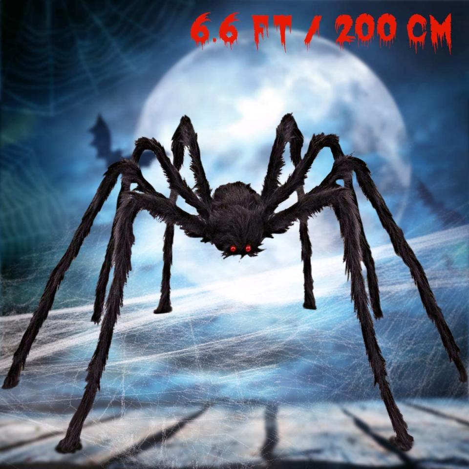 scary halloween spider decoration, scary halloween decorations