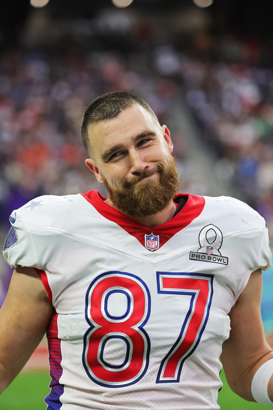 Travis Kelce’s Hella Good (Facial) Hair Evolution Beard, Mustache and