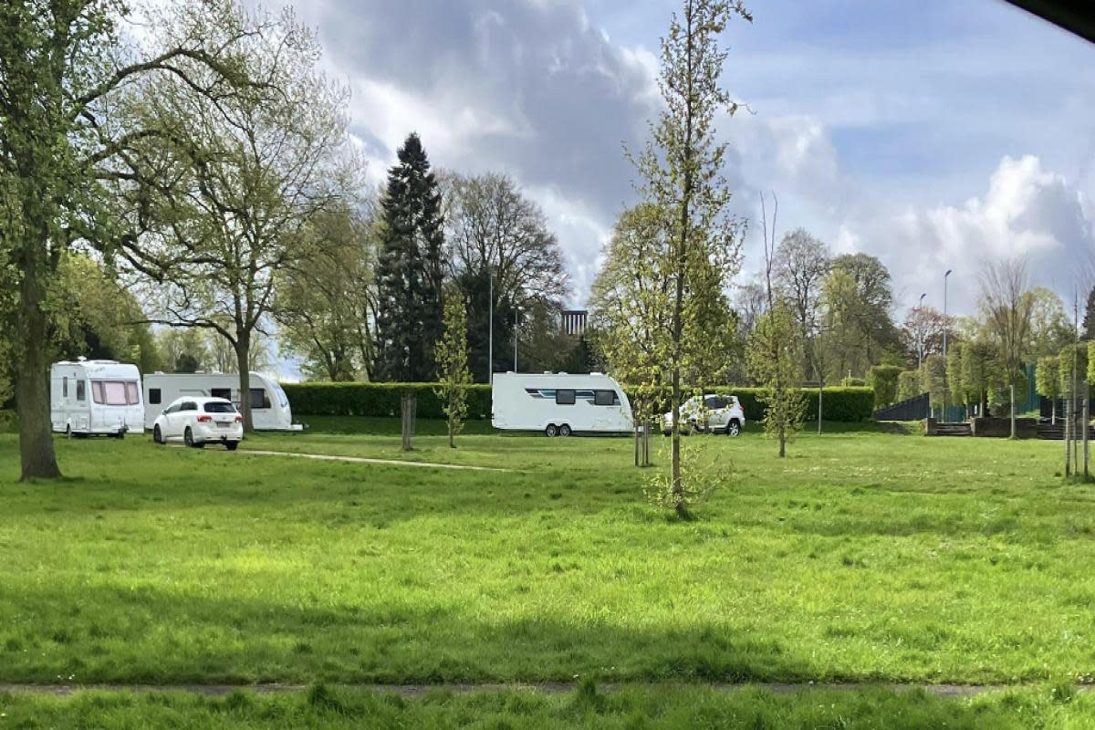 Travellers on the park <i>(Image: Marco Longhi MP)</i>