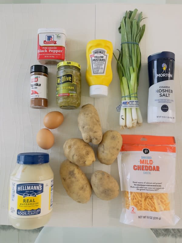 Miranda Lambert's Potato Salad Ingredients<p>Courtesy of Dante Parker</p>