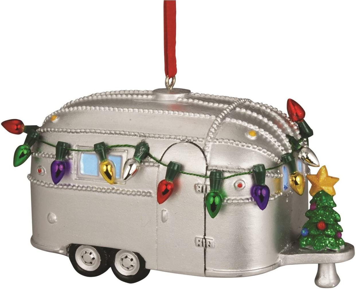 Cape Shore Light Up Camper Ornament