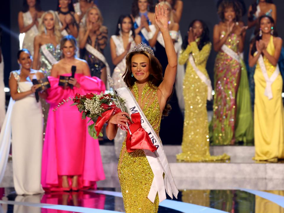 Miss Utah Noelia Voigt was crowned Miss USA in 2023.