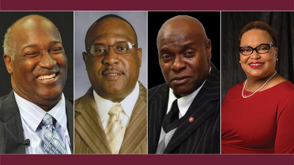 Elisha Demerson, Victor McGee, Milton Smith and Dolores Neal Thompson will be honored Oct. 13 at West Texas A&M University's Celebration of Color.
