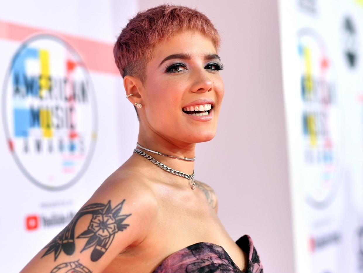 Halsey has called out the Grammy Awards over 2021 nominations (Getty Images For dcp)