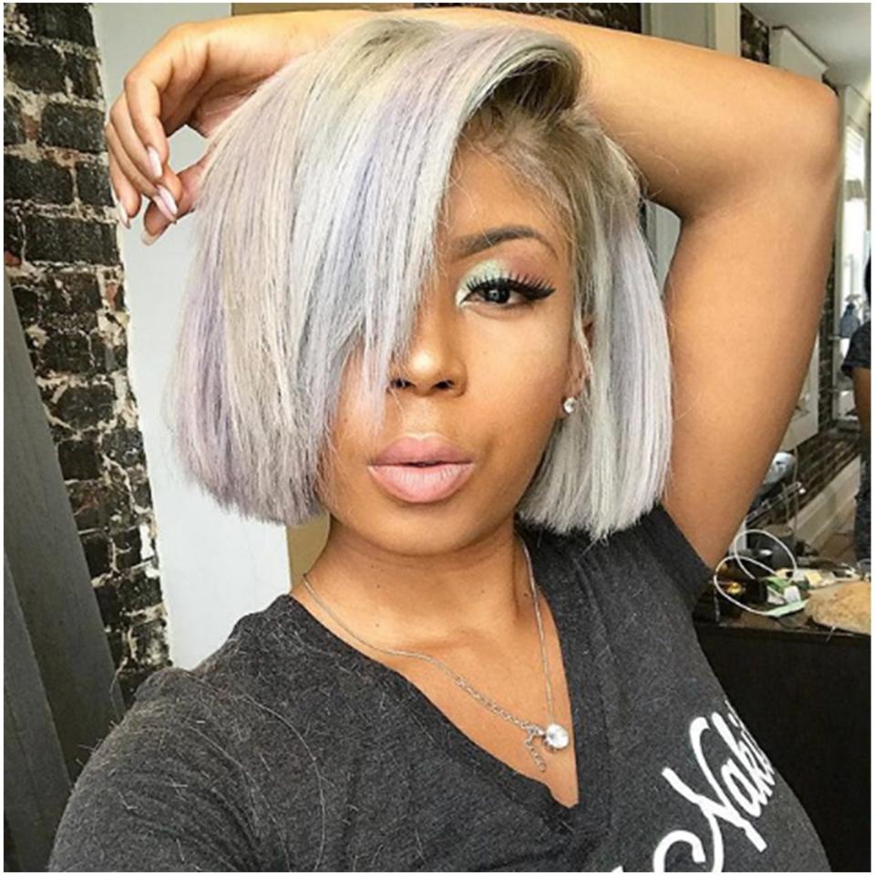 Sleek Iridescent Bob