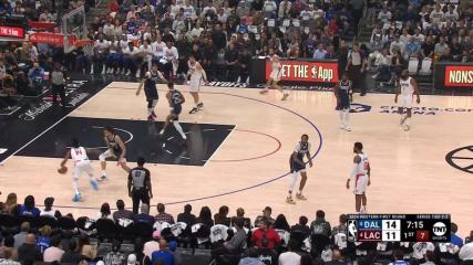 Terance Mann with a 2 Pt vs. Dallas Mavericks