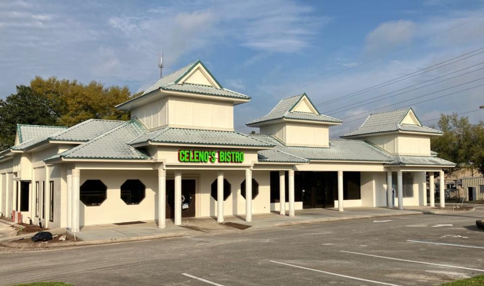 Celeno's Bistro, a new Italian restaurant, is preparing to open at 3820 Southside Blvd. on Jacksonville's Southside in the building previously used by Blue Bamboo Canton Bistro, which relocated to Mandarin.