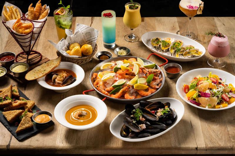 amba台北西門町意舍酒店將於7月25日推出全新餐飲品牌「The CAPE LOBSTER & BEYOND 龍蝦&海鮮餐廳」。（圖／業者提供）