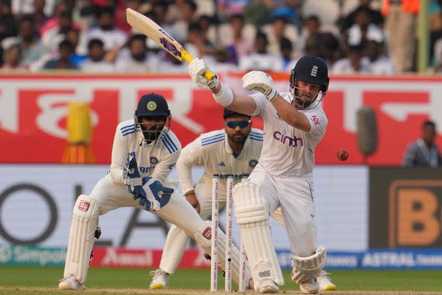 England’s Ben Duckett in action