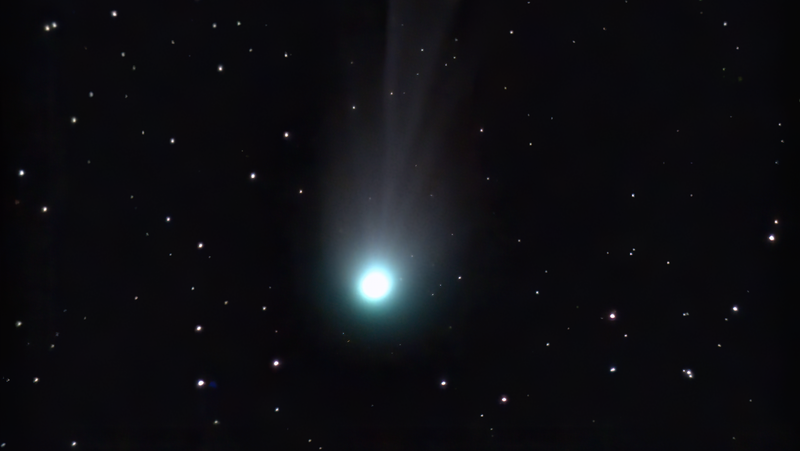 Comet 12P/Pons-Brooks as viewed from Finland. - Image: Petri Kuossari
