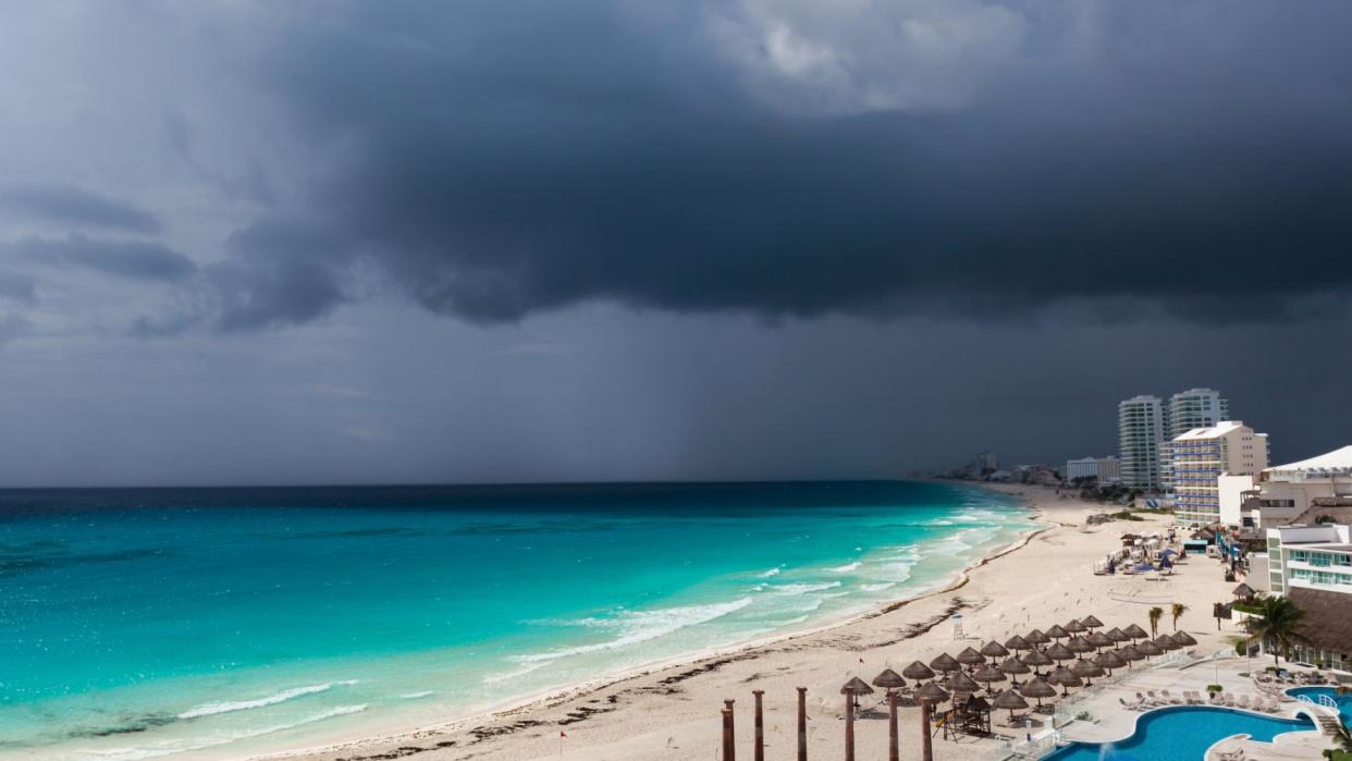 Cancun when it rains