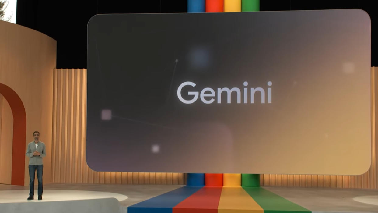  Google Gemini revealed at Google I/O 2023. 