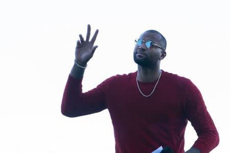 FILE PHOTO: December 25, 2018; Oakland, CA, USA; Golden State Warriors center DeMarcus Cousins (0) enters Oracle Arena before the game against the Los Angeles Lakers. Mandatory Credit: Kyle Terada-USA TODAY Sports