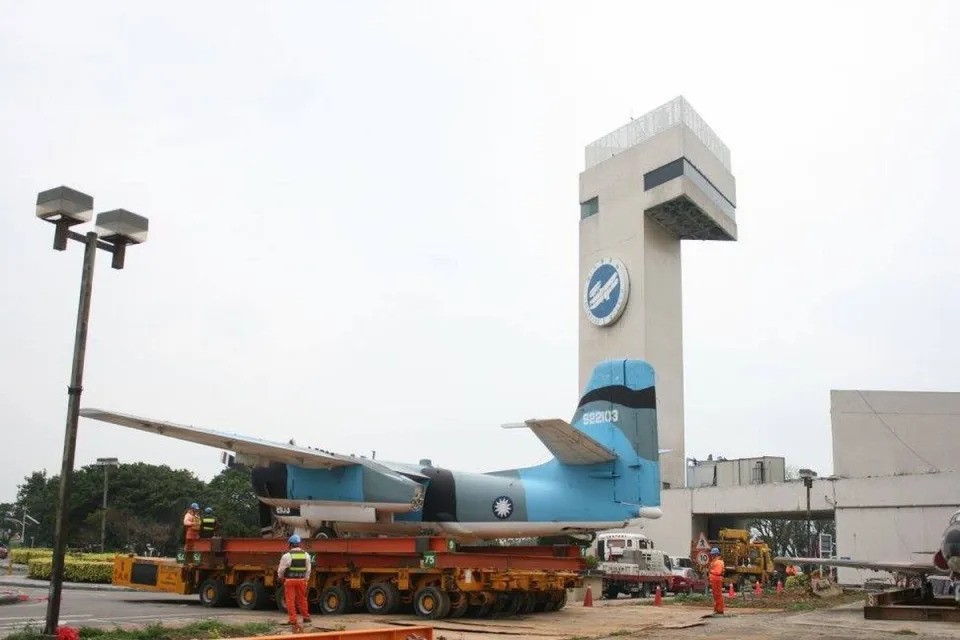 桃園機場航科館在2015年間拆除，至今在航空城範圍中仍畫有新館預定地。（圖：李人岳攝）