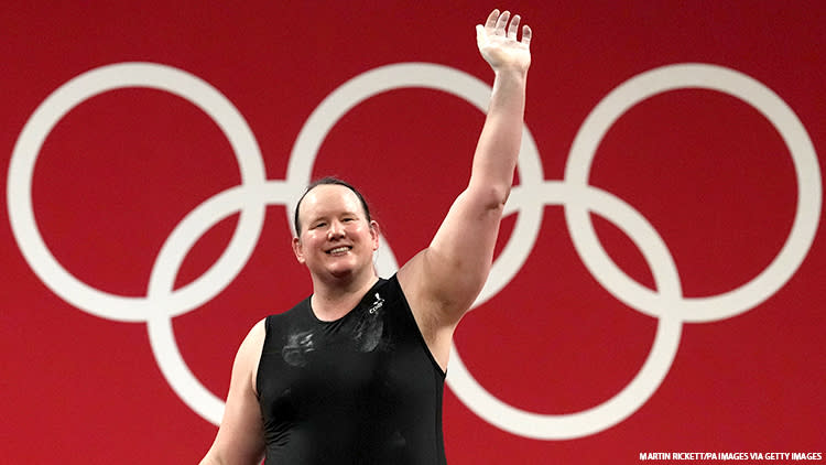 Laurel Hubbard at Olympics