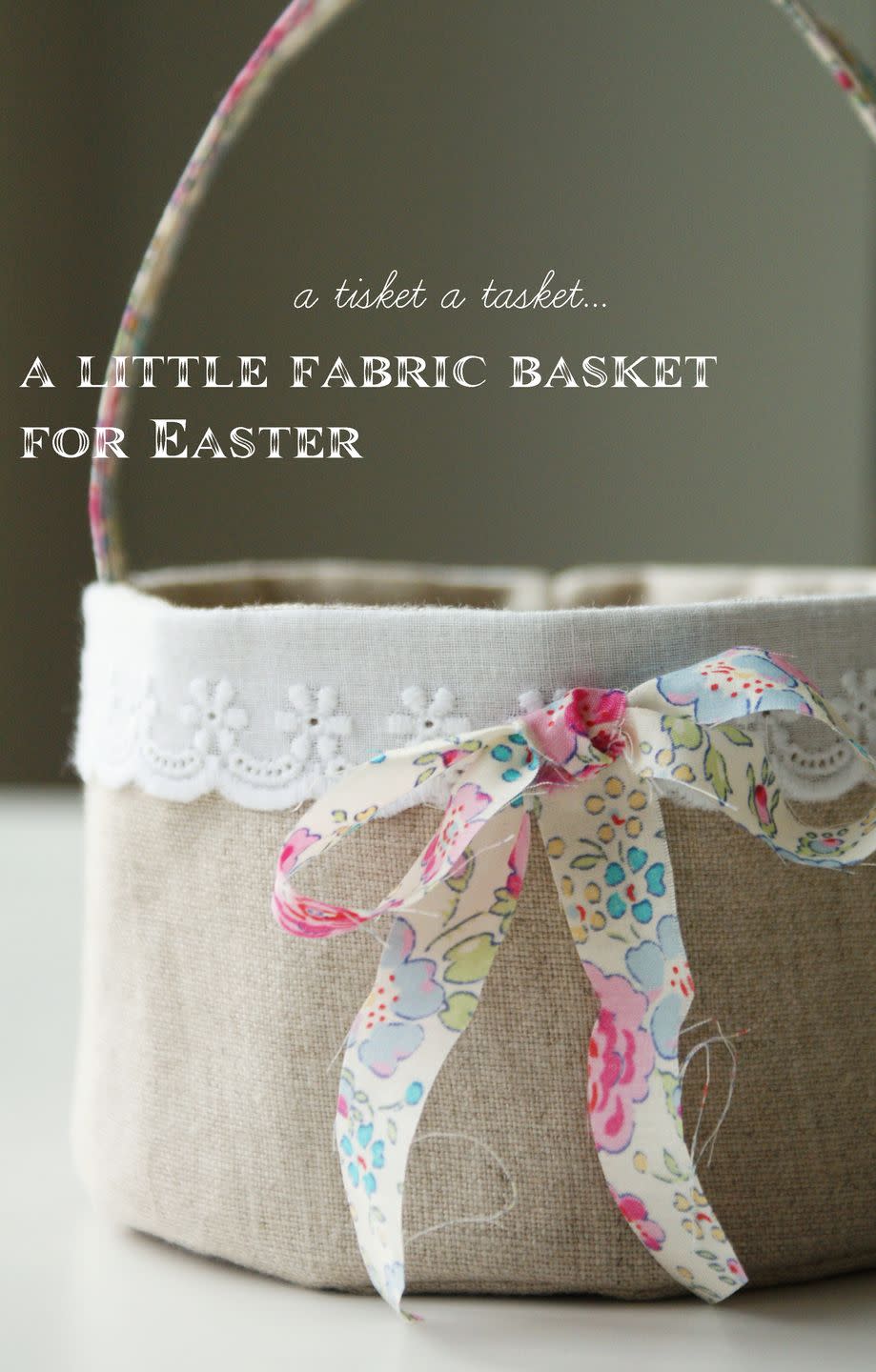 DIY Fabric Basket