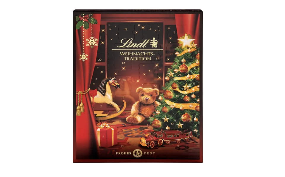 Weihnachten wie es früher war: Mit dem Lindt Weihnachts-Tradition-Adventskalender verschenkst du ein Stück Kindheitserinnerung. (Bild: Lindt)