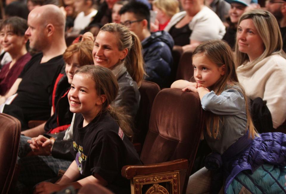 Kids' Night on Broadway takes place Tuesday, March 21. Six shows are offering a free ticket for kids 18 and under on March 20.