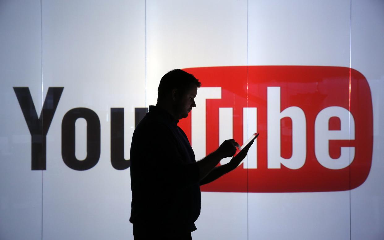 YouTube was airing the adverts next to extremist content - © 2016 Bloomberg Finance LP