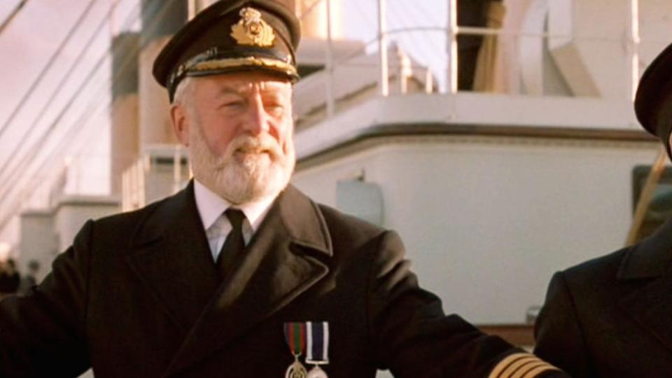 Bernard Hill as Captain Edward James Smith in Titanic