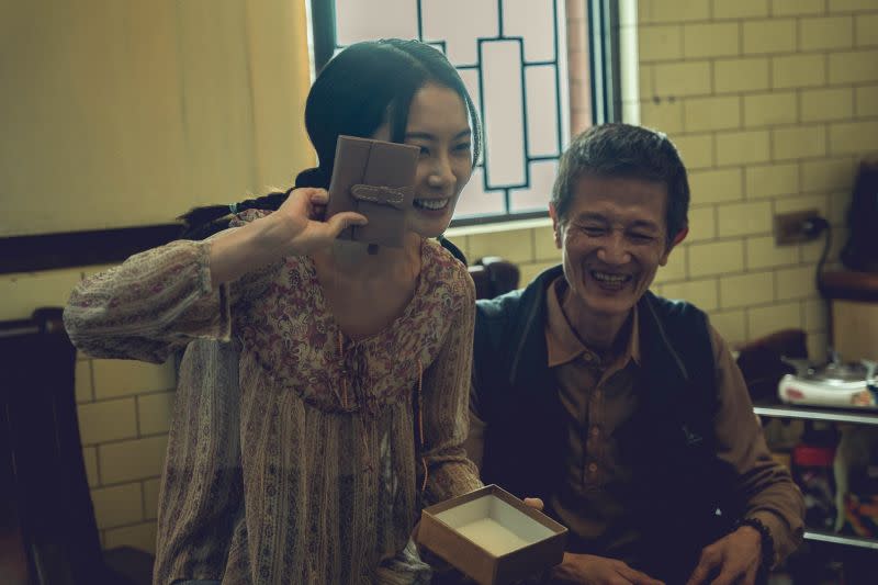 ▲陳博正在《模仿犯》中飾演宮廟主委馬義男。（圖／Netflix提供）