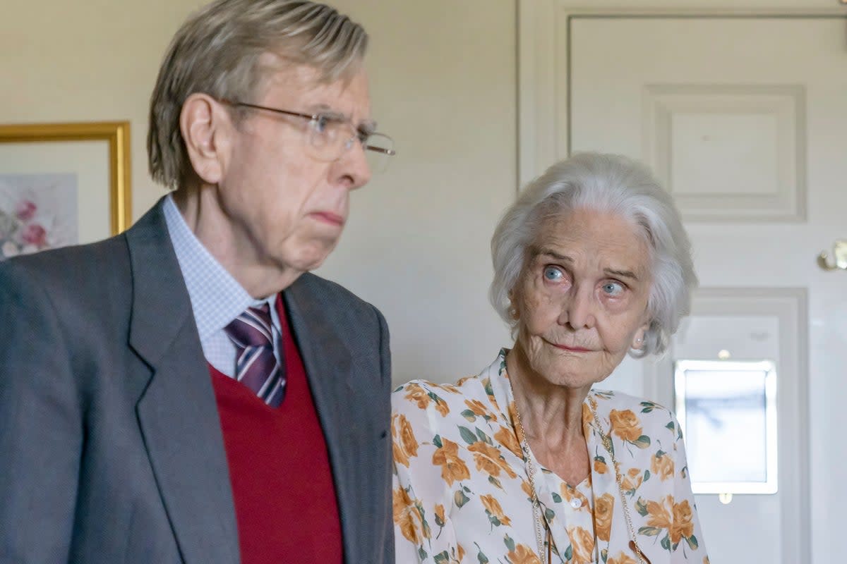  Timothy Spall and Sheila Hancock in first look images as co-stars in The Sixth Commitment   (BBC)