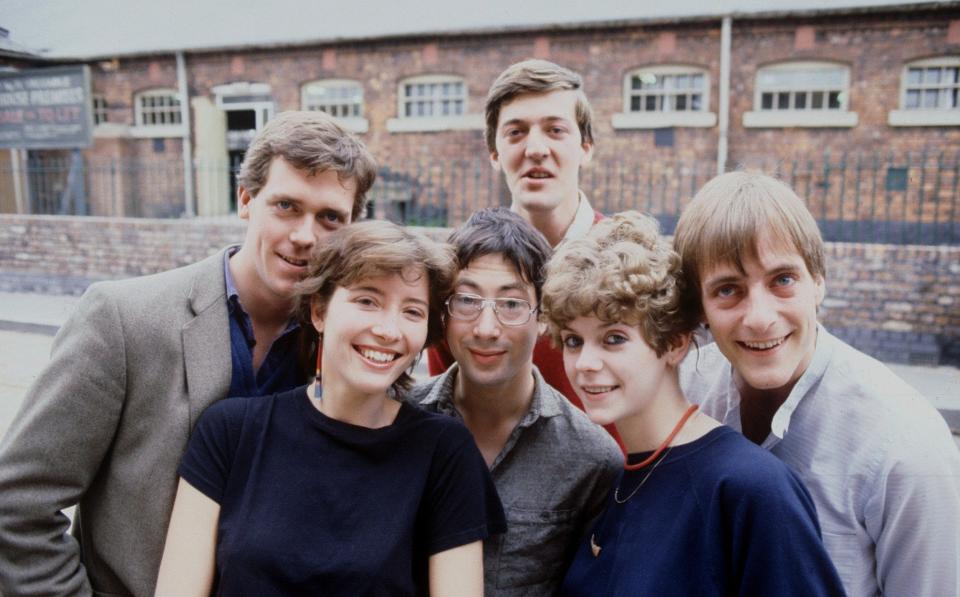 Stars of the ITV comedy Alfresco, many of whom triumphed at Edinburgh in 1981 - Shutterstock