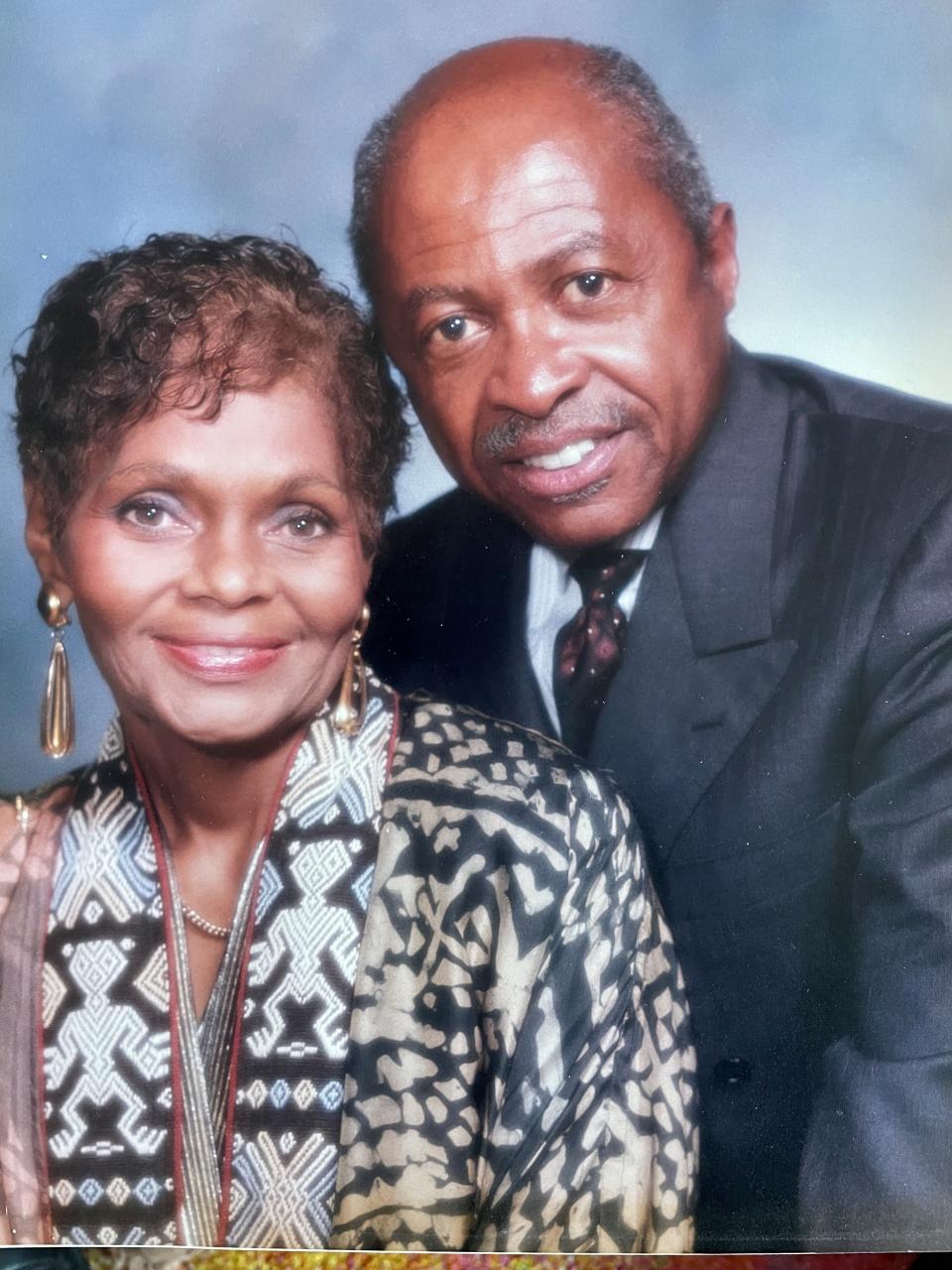 Portrait taken of Roy with wife Virginia in the early 1990s