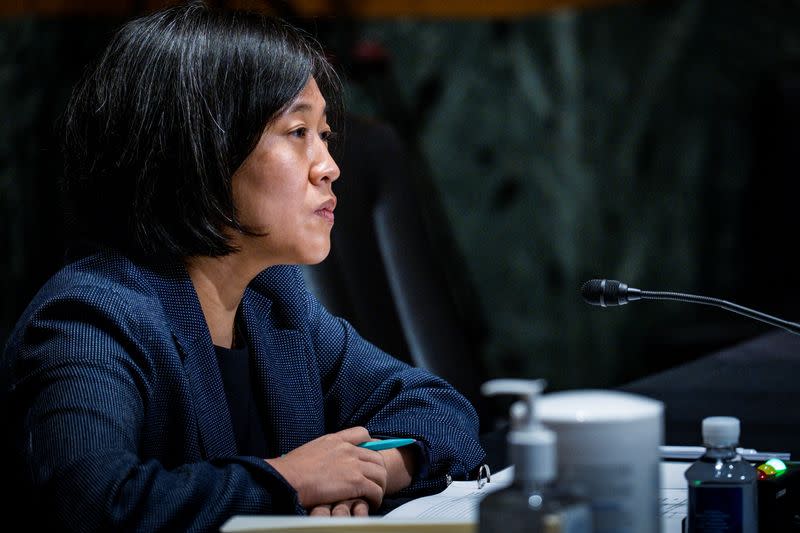 Katherine C. Tai testifies before Senate Finance Committee in Washington