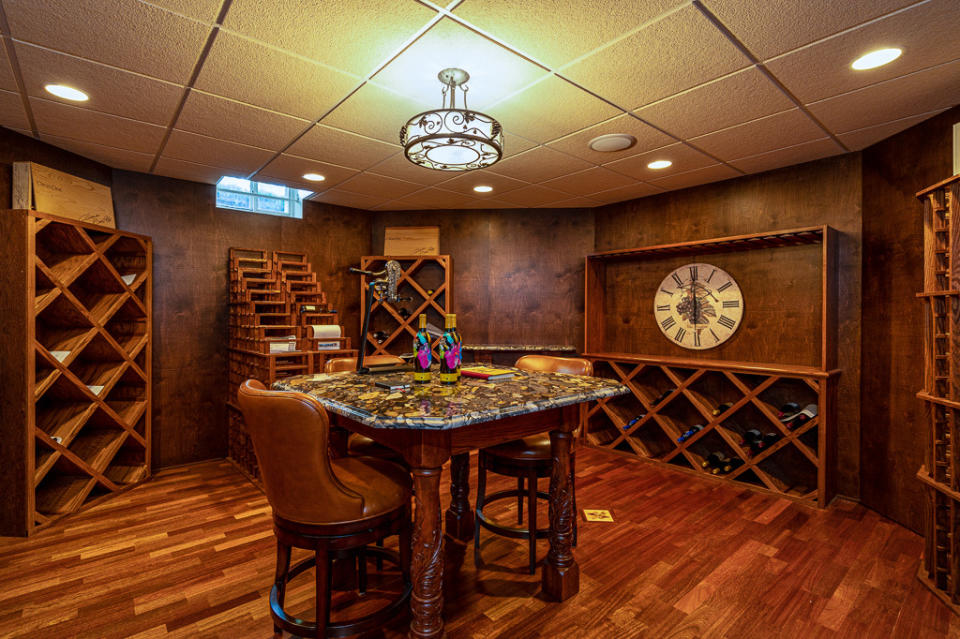 Never run dry with this huge wine cellar. (Effler/Schmitt Co)