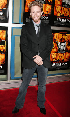 Ben Foster at the Hollywood premiere of Universal Pictures' Alpha Dog