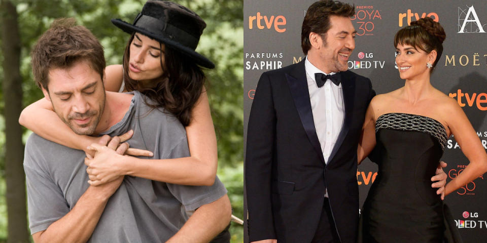 Penelope Cruz and Javier Bardem