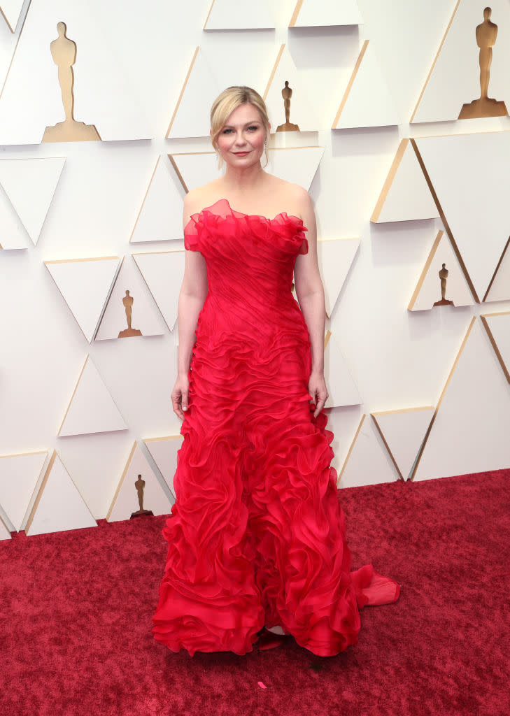 Kirsten Dunst attends the 94th Annual Academy Awards at Hollywood and Highland on March 27, 2022 in Hollywood, California. (Photo by David Livingston/Getty Images)<span class="copyright">Getty Images—2022 Getty Images</span>