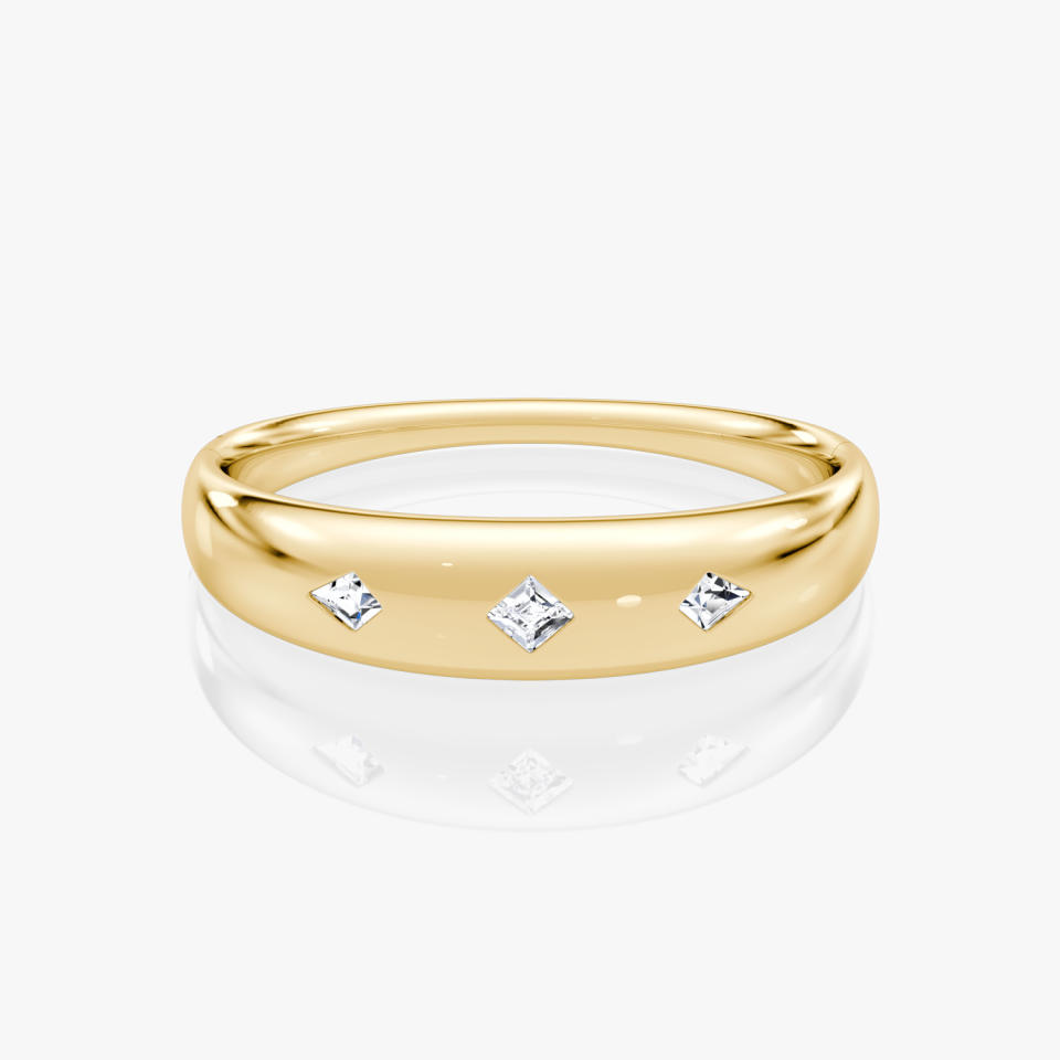 The dome cuff bracelet from the new Vrai x Petra & Meehan Flannery collection.
